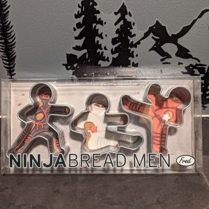 The original NinjaBread Men Cookie Cutters - new in package